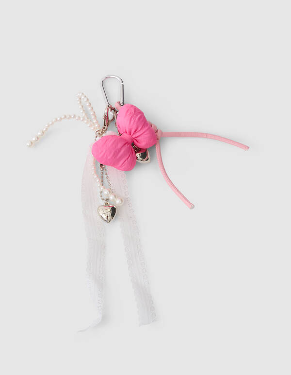Fun Strik Sleutelhanger Roze SHOEBY ACCESSOIRES