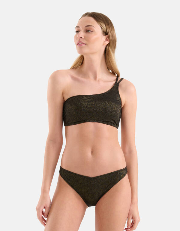 Glitter Bikini Top Zwart SHOEBY ACCESSOIRES