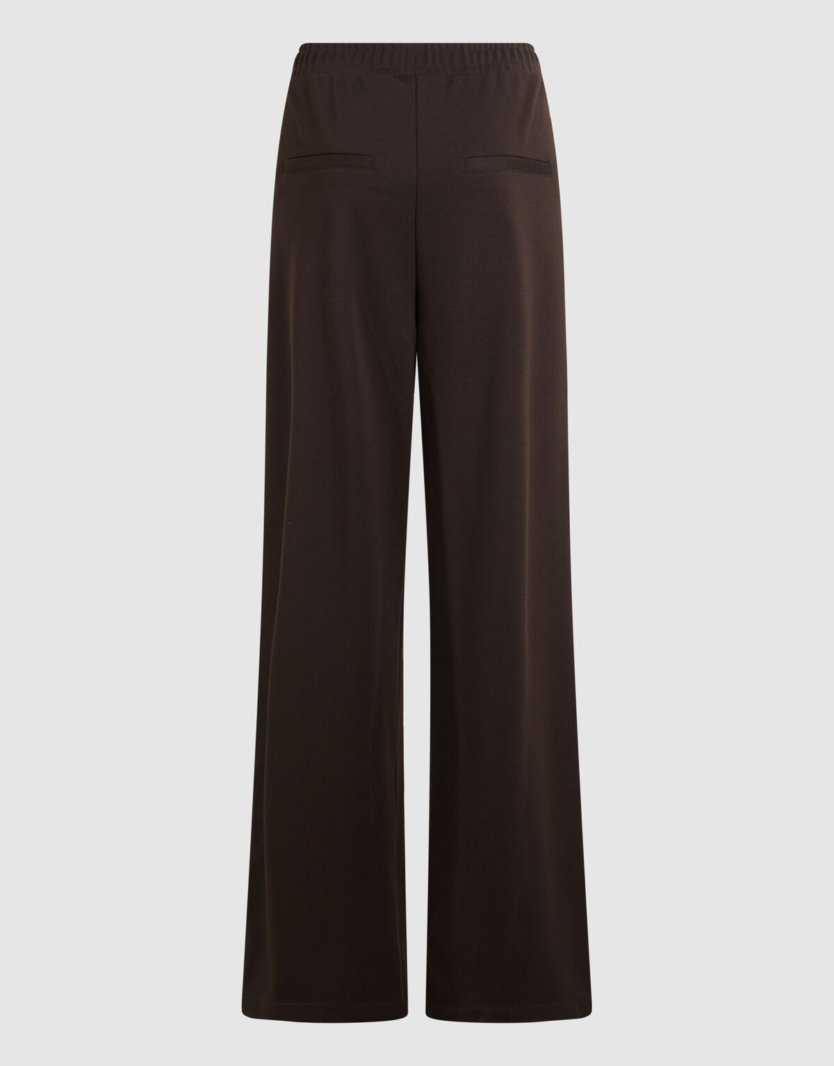 Sporty Wide Leg Broek Bruin SHOEBY WOMEN