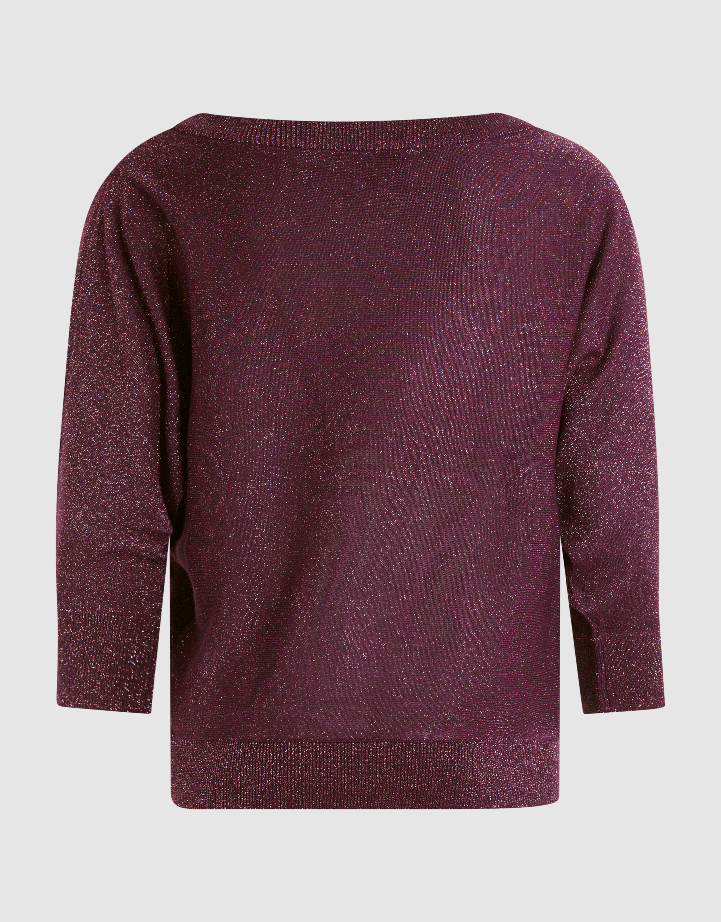 Glitter Vleermuis Trui Donkerrood SHOEBY WOMEN
