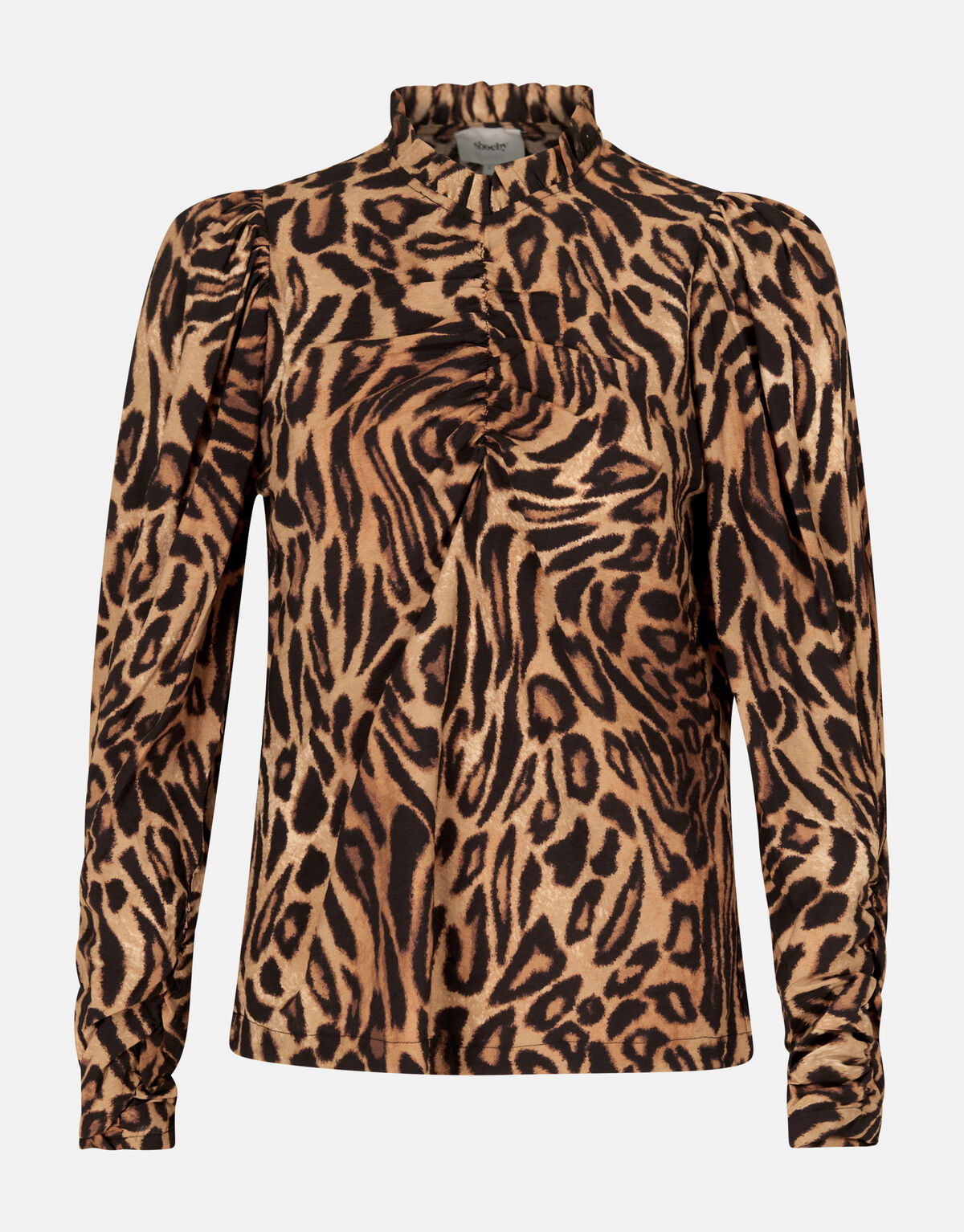 Puffy Sleeve Top Print SHOEBY WOMEN