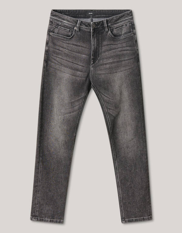 Slim Fit Jog Jeans Grijs L32 SHOEBY MEN