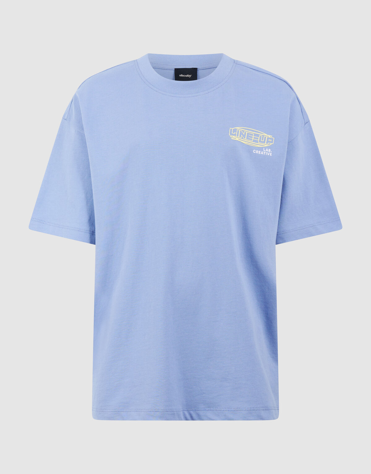 Line Up Artwork T-shirt Blauw SHOEBY BOYS
