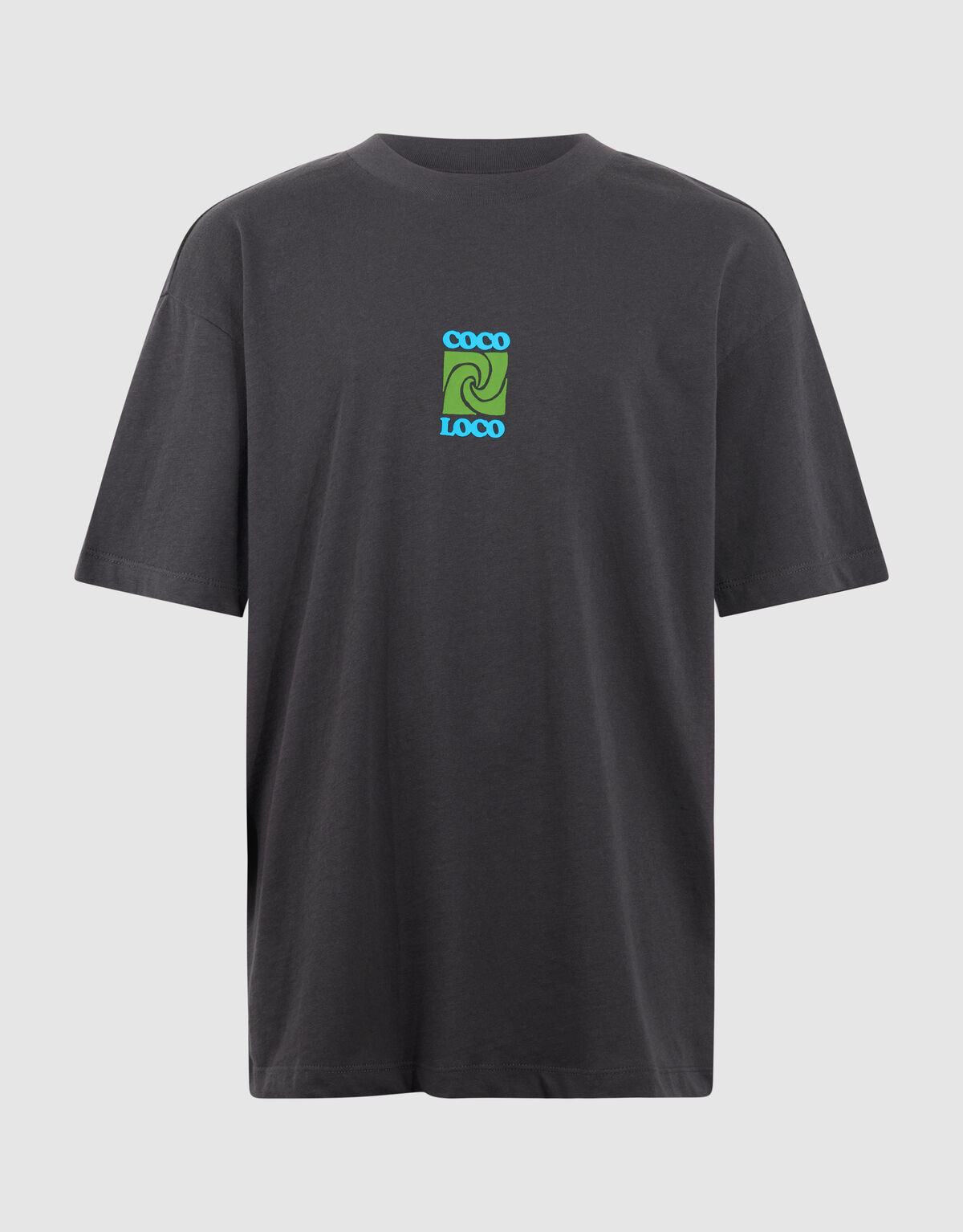Coco Loco Artwork T-shirt Donkergrijs SHOEBY BOYS