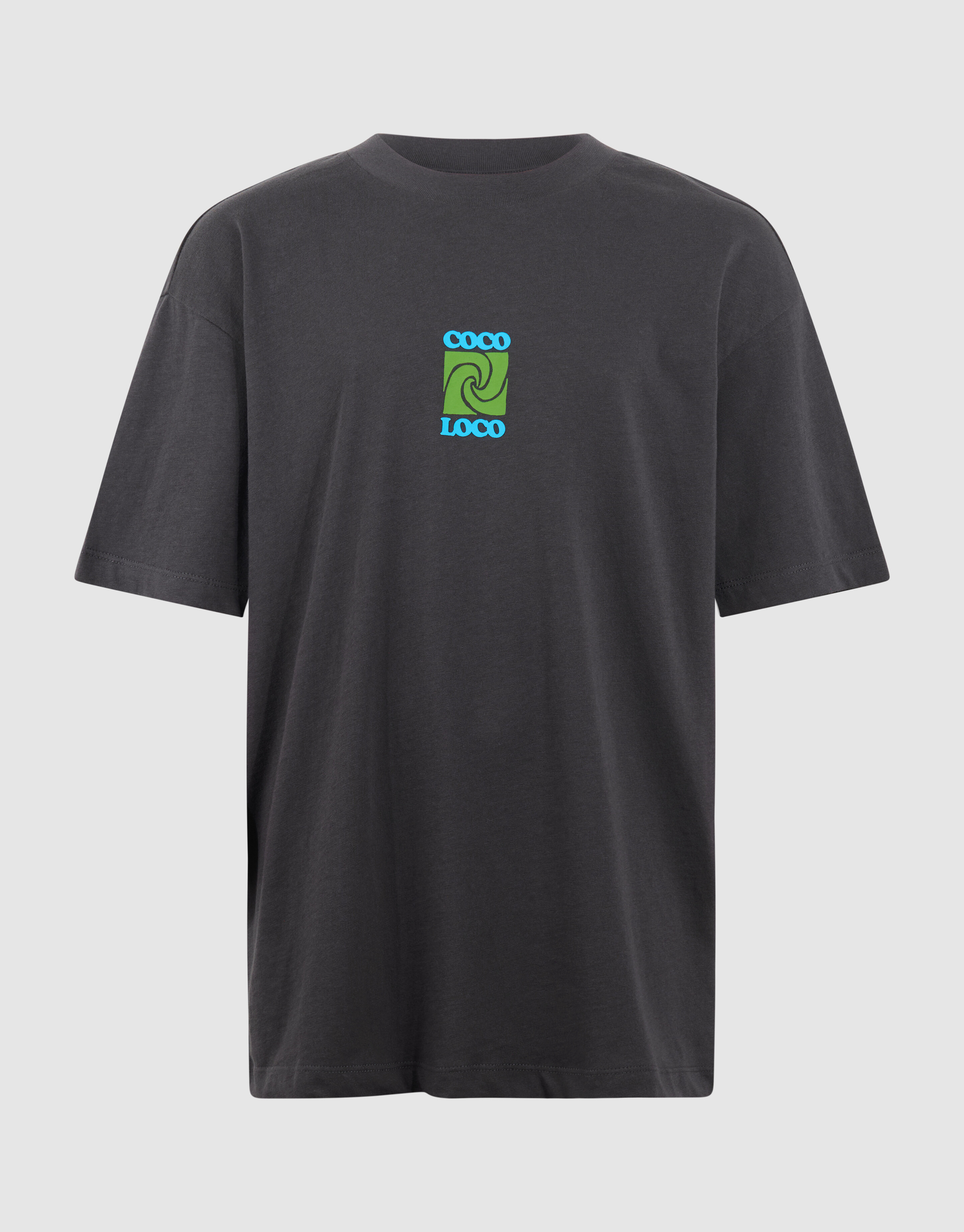 Coco Loco Artwork T-shirt Donkergrijs SHOEBY BOYS