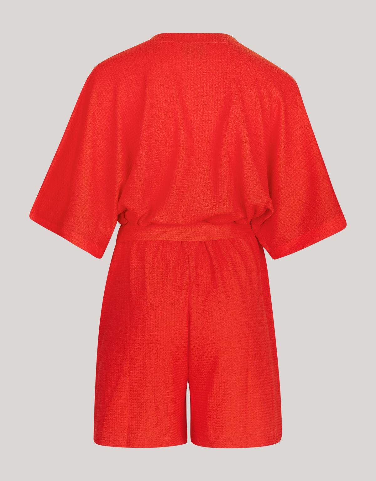 Crinkle Jumpsuit Rood SHOEBY WOMEN