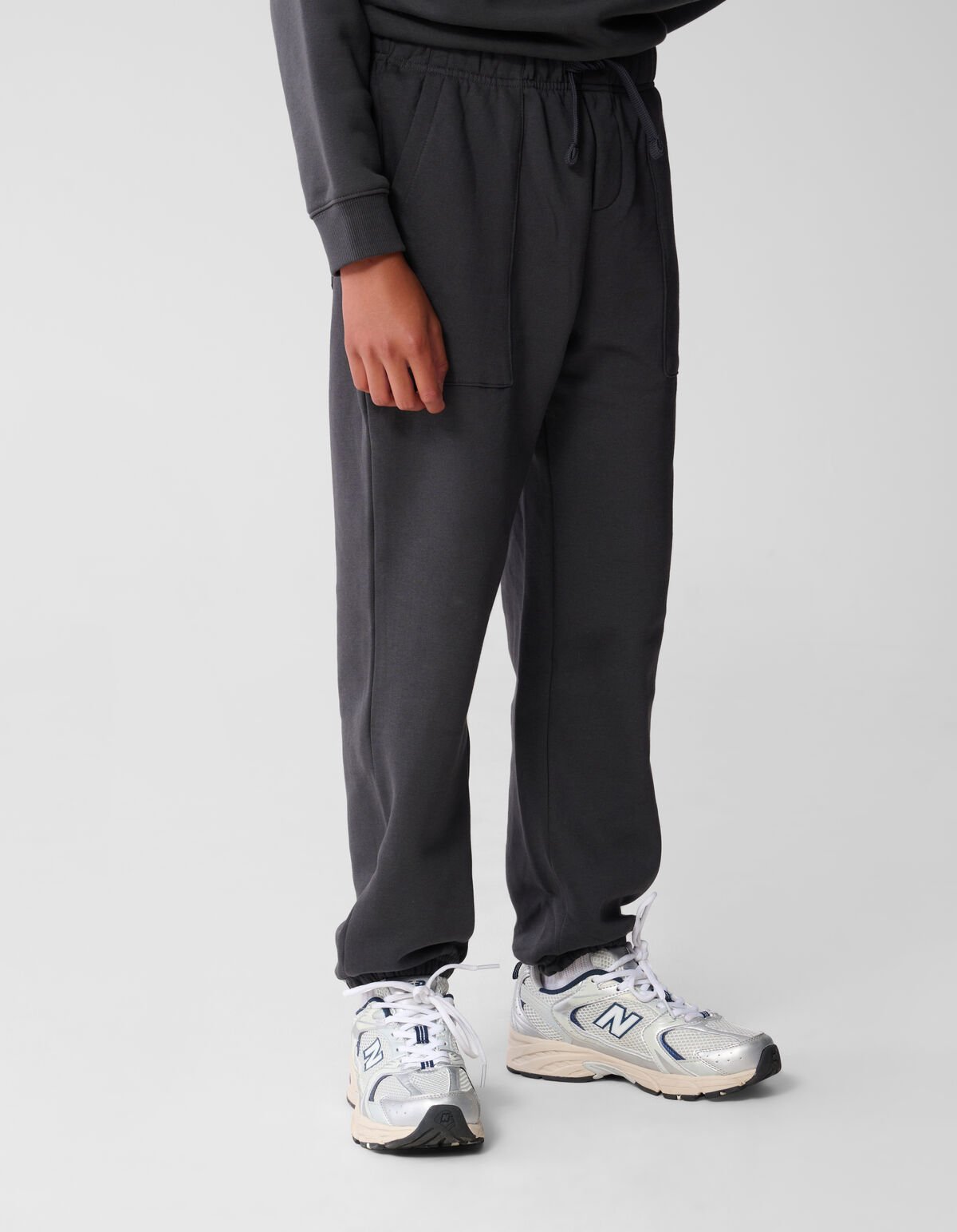 Chill Jogger Broek Donkergrijs SHOEBY BOYS
