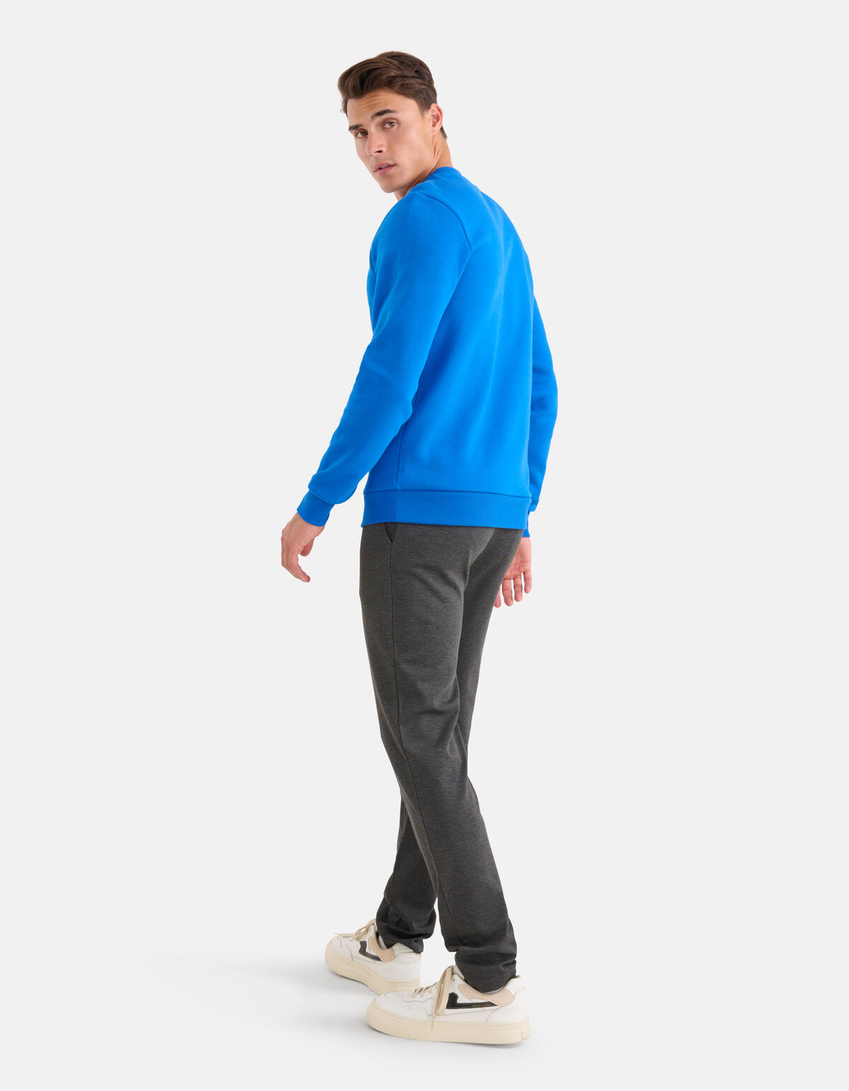 Sparkle Sweater Blauw SHOEBY MEN