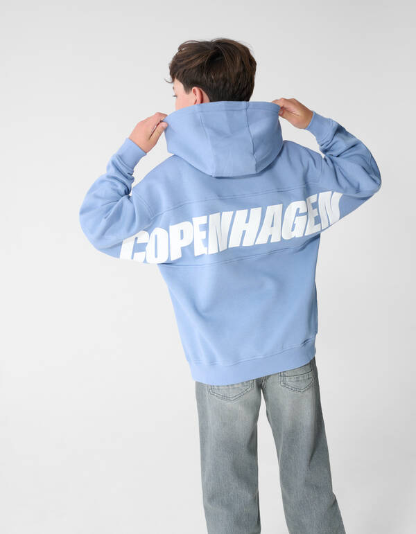 Copenhagen Hoodie Blauw SHOEBY BOYS