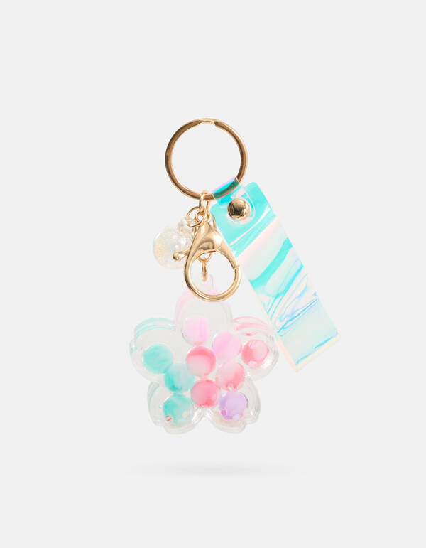 Bloemen Sleutelhanger Roze SHOEBY ACCESSOIRES