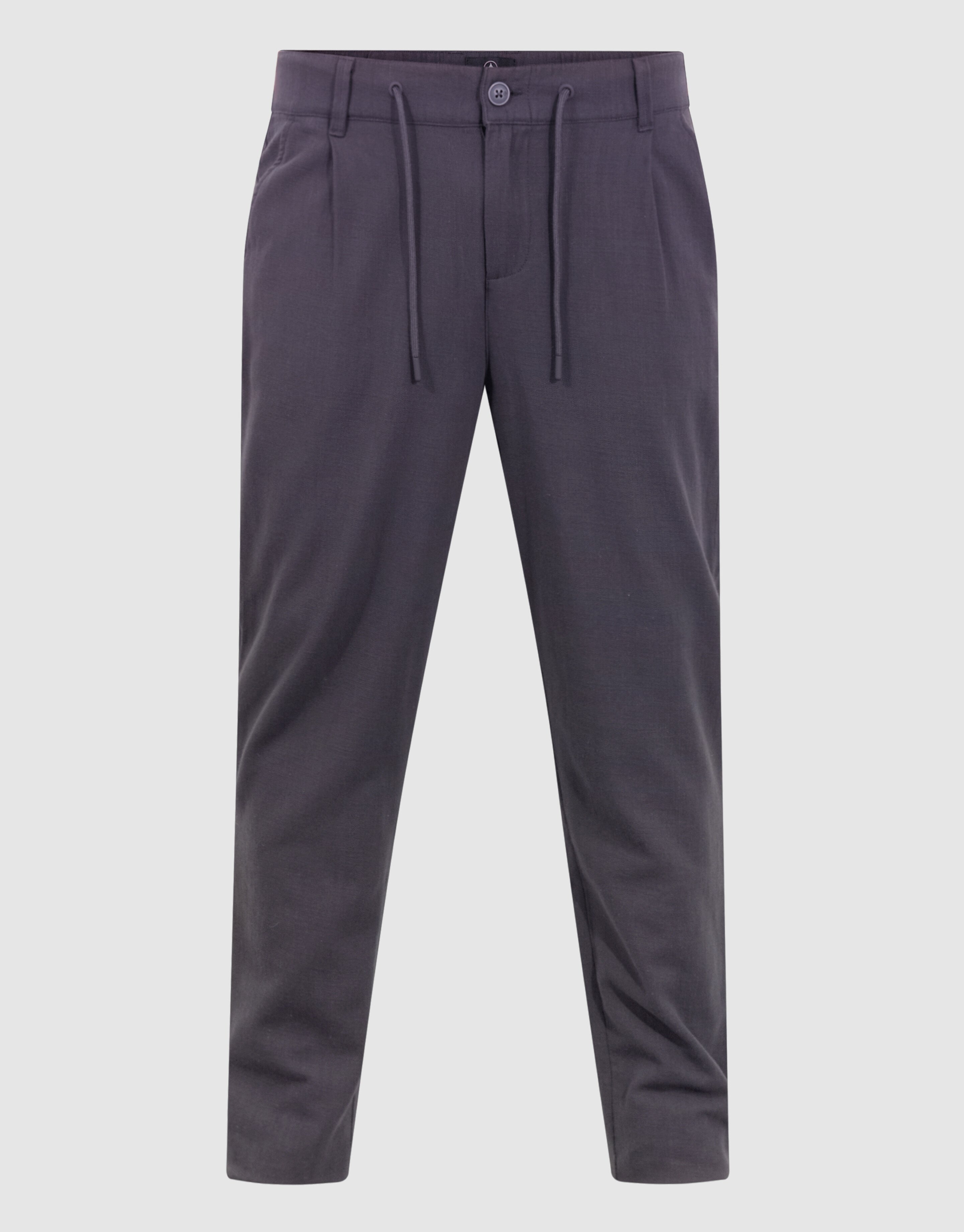 Structuur Regular Fit Broek Donkergrijs SHOEBY MEN