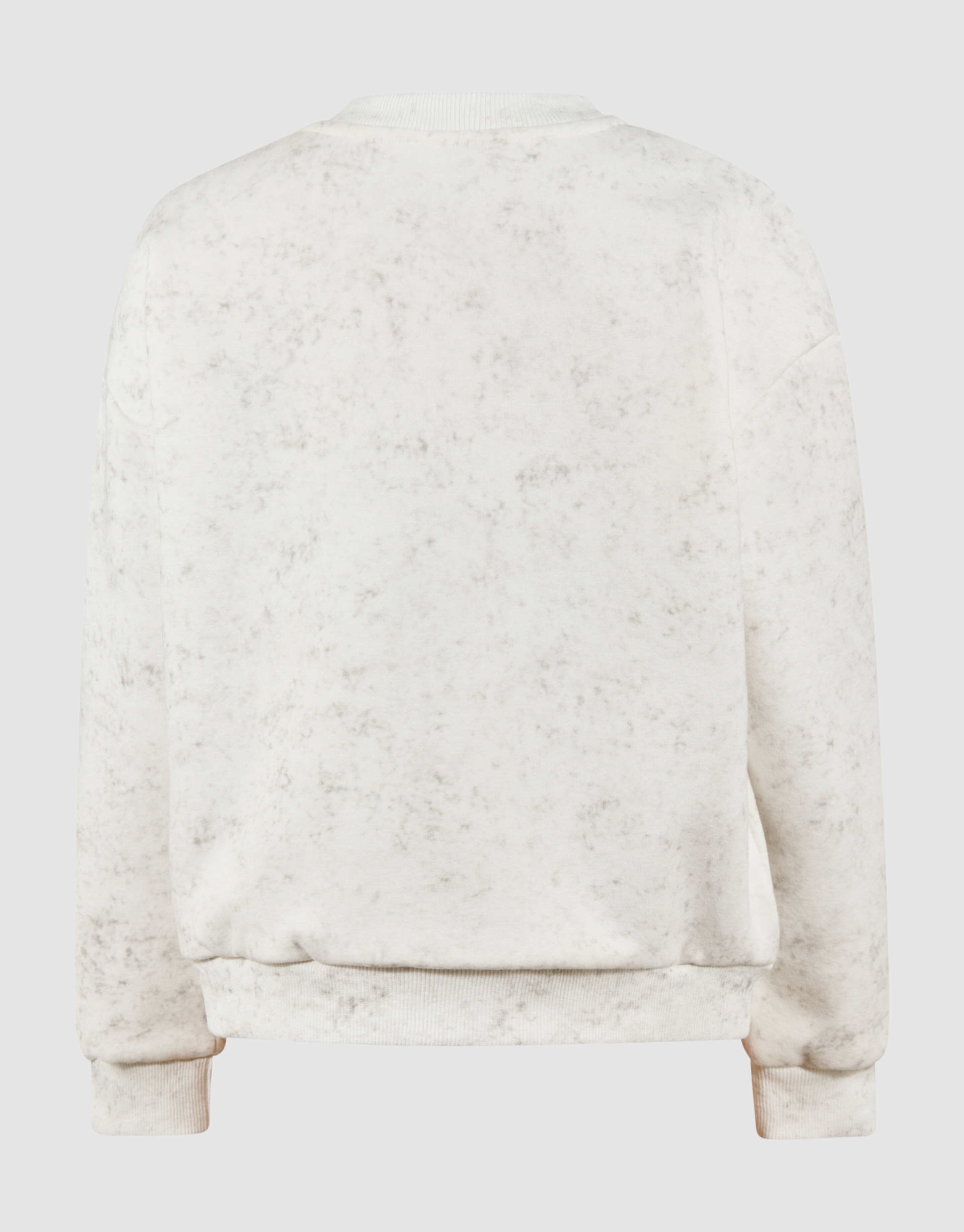 Printed Smiley Artwork Sweater Wit SHOEBY BOYS