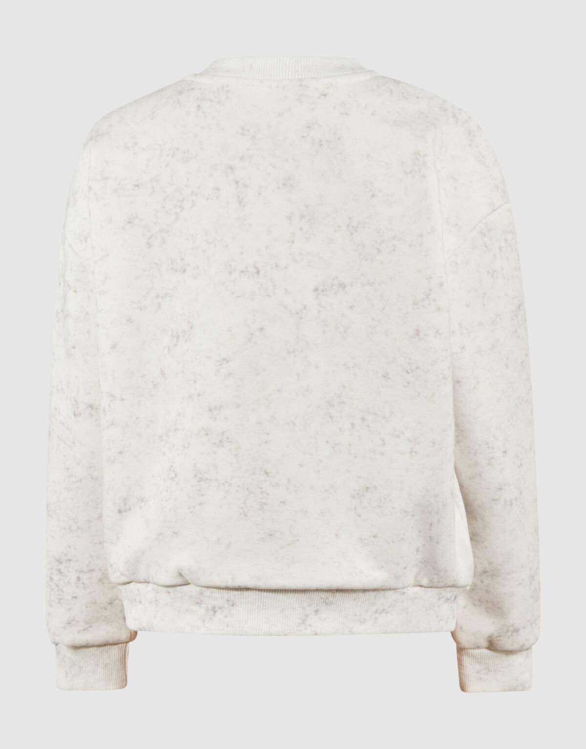 Printed Smiley Artwork Sweater Wit SHOEBY BOYS