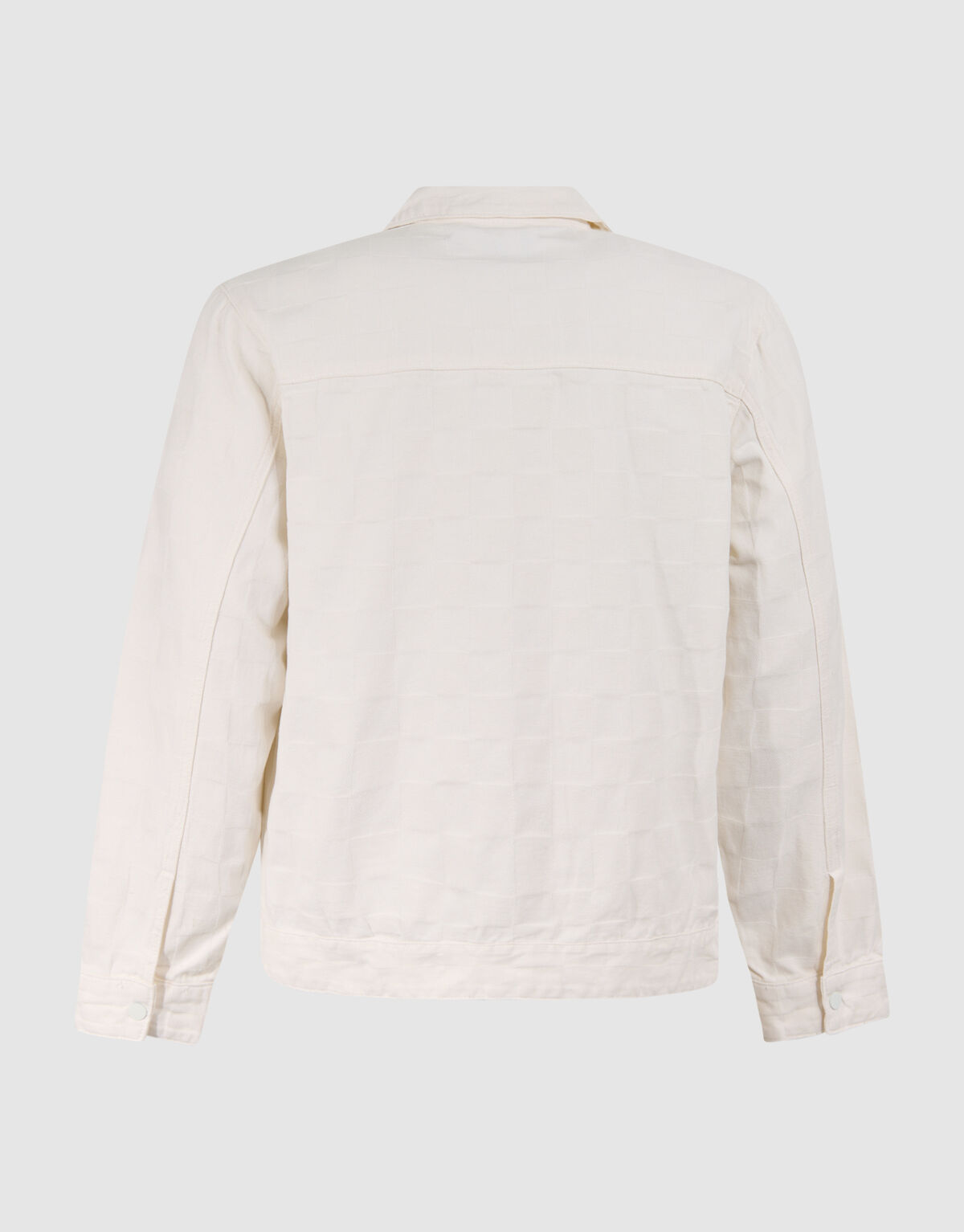 Denim Block Jacquard Jack Gebroken Wit SHOEBY MEN