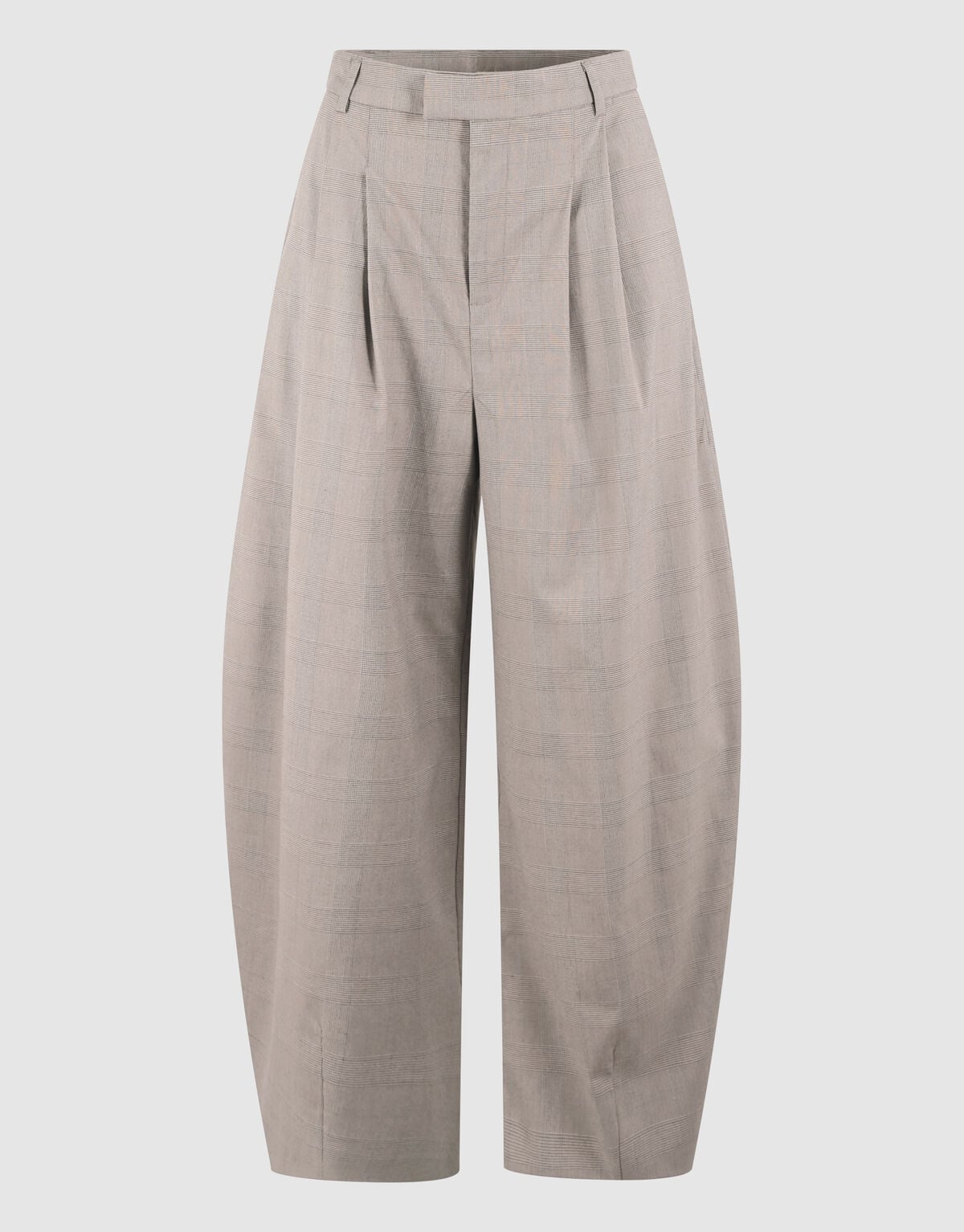 Ruiten Barrel Fit Broek Lichtgrijs SHOEBY WOMEN