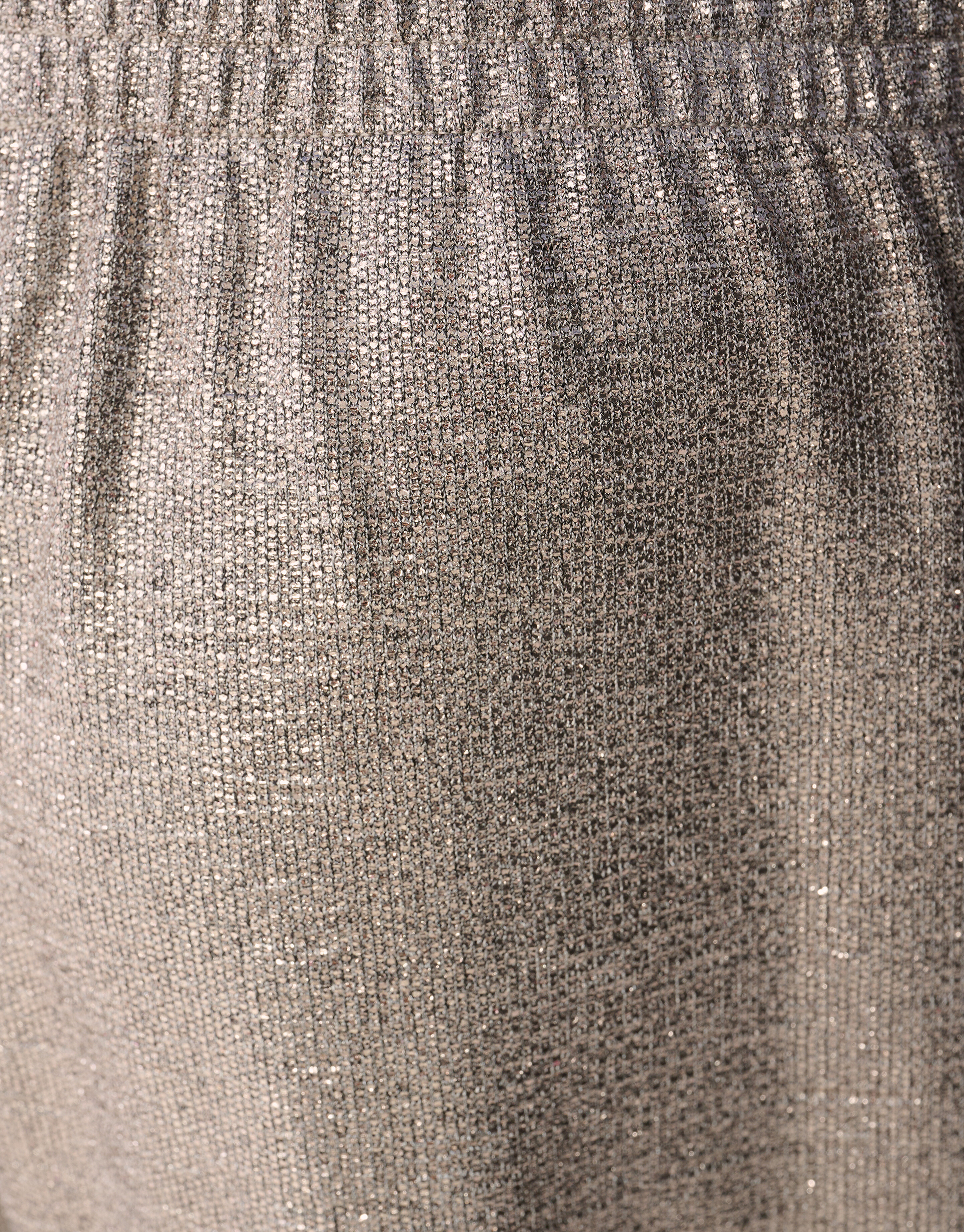 Metallic Wide Leg Broek Zilver SHOEBY GIRLS