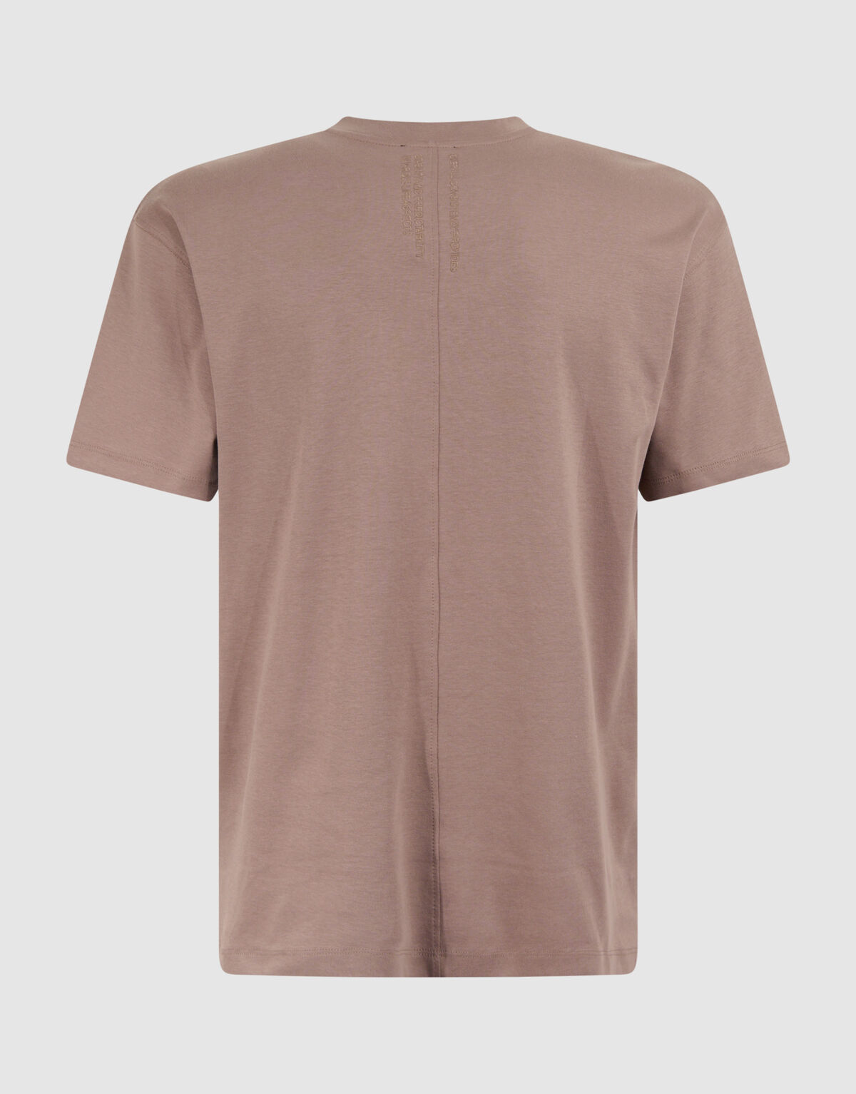 Embroidery Artwork T-shirt Lichtbruin SHOEBY MEN