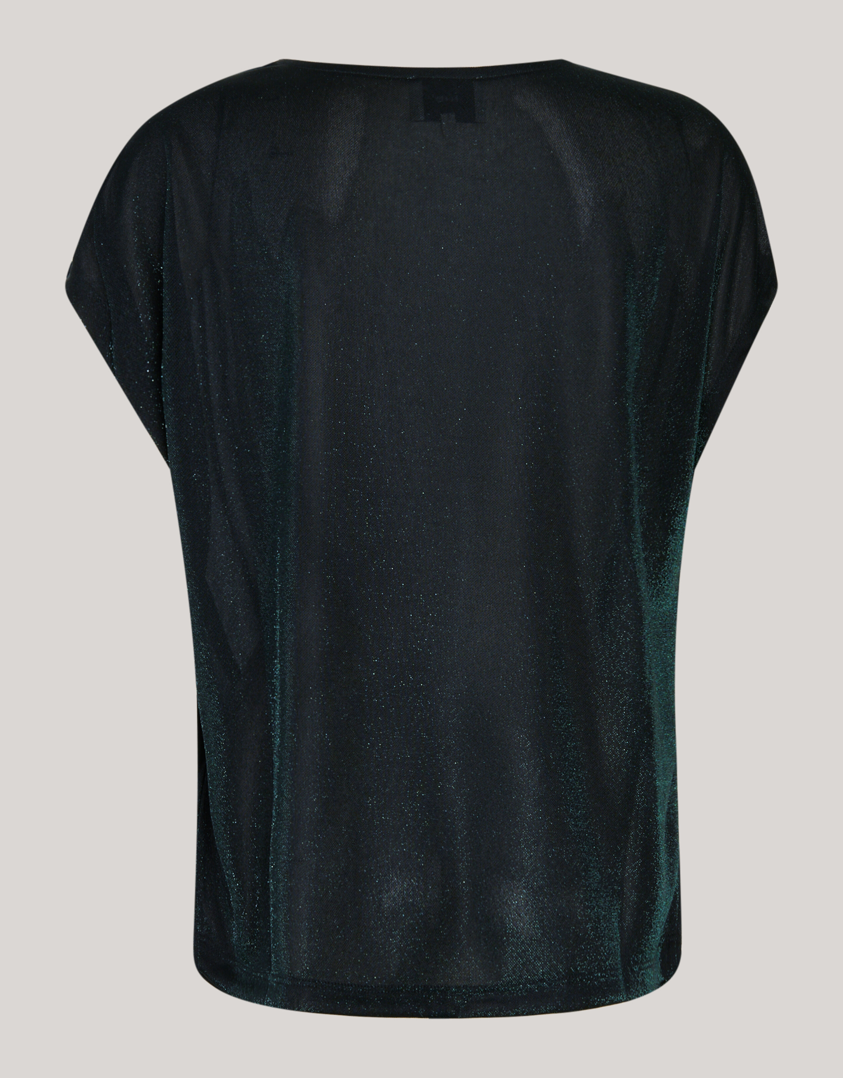 Glitter Waterval Top Donkergroen SHOEBY WOMEN