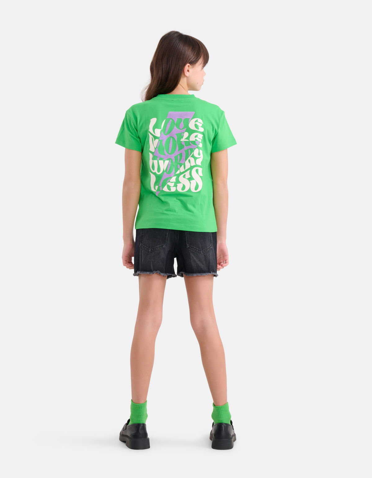 Artwork T-shirt Groen SHOEBY GIRLS