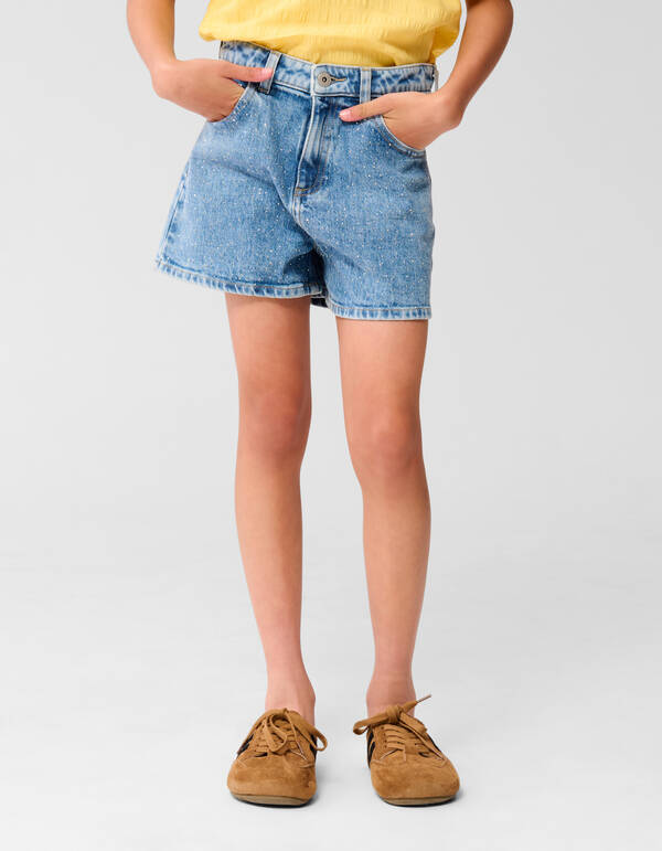 Strass Short Bleached SHOEBY GIRLS
