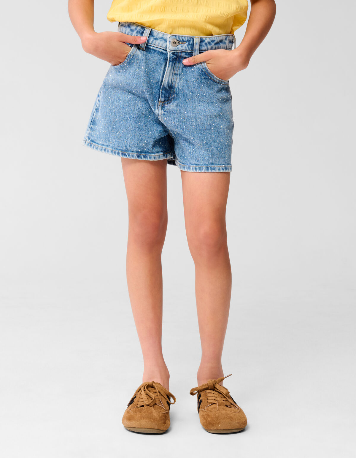 Strass Short Bleached SHOEBY GIRLS