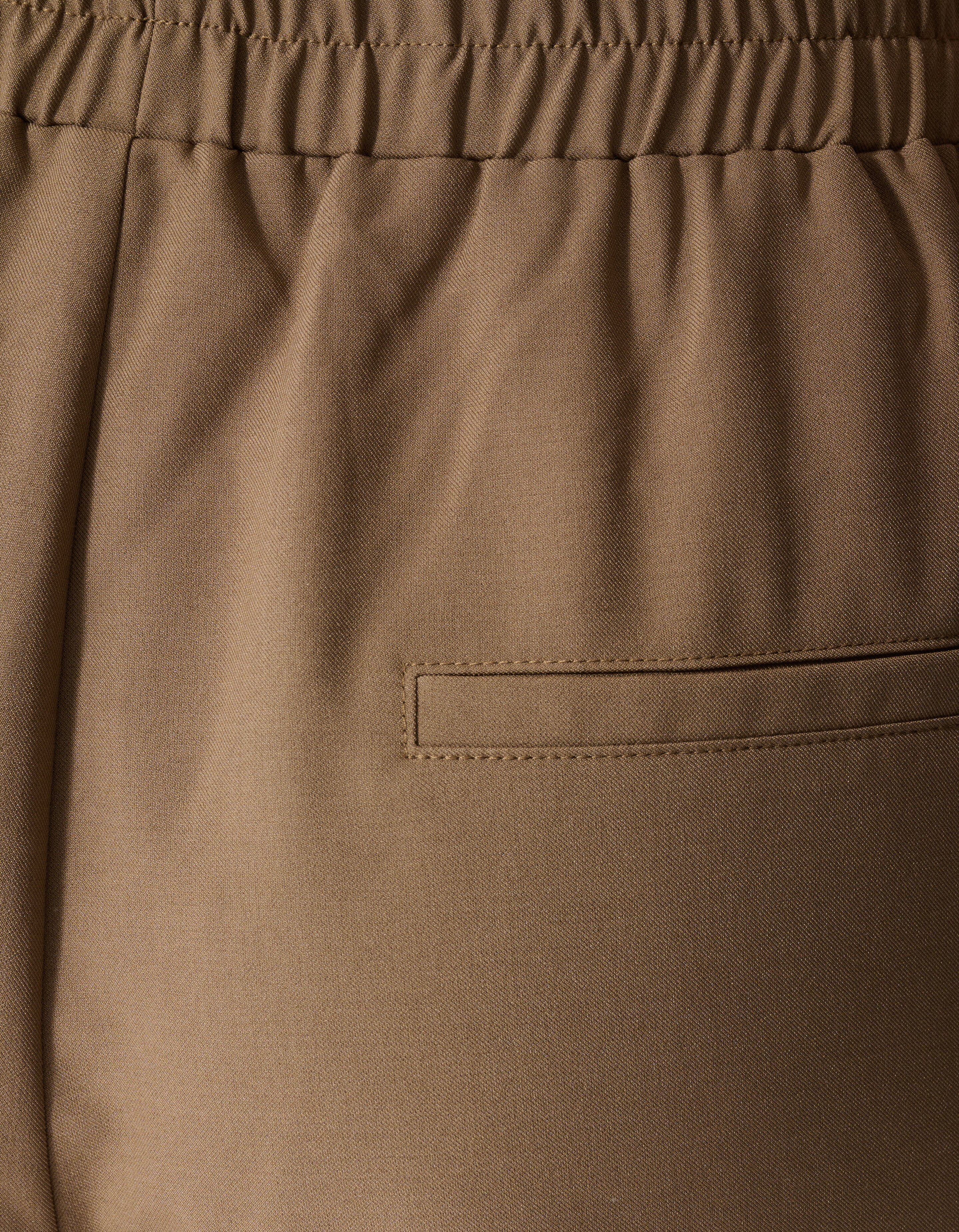 Pleat Balloon Fit Broek Bruin SHOEBY WOMEN