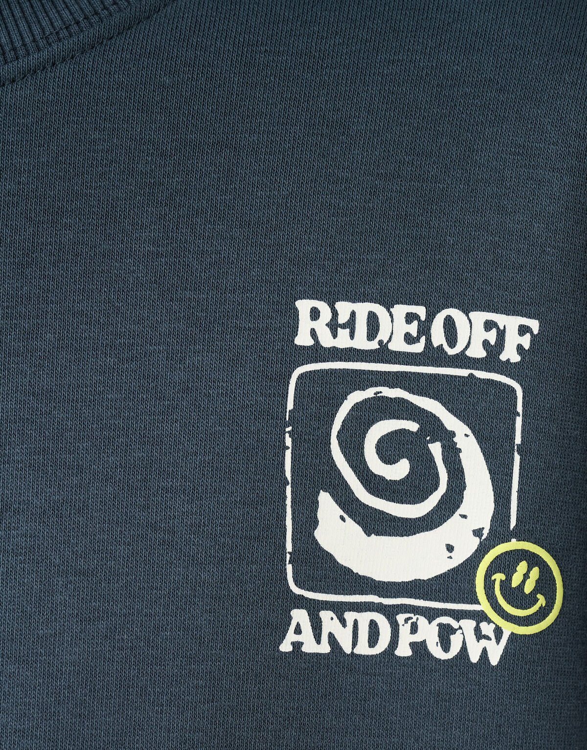 Pow Artwork Sweater Donkergroen SHOEBY BOYS