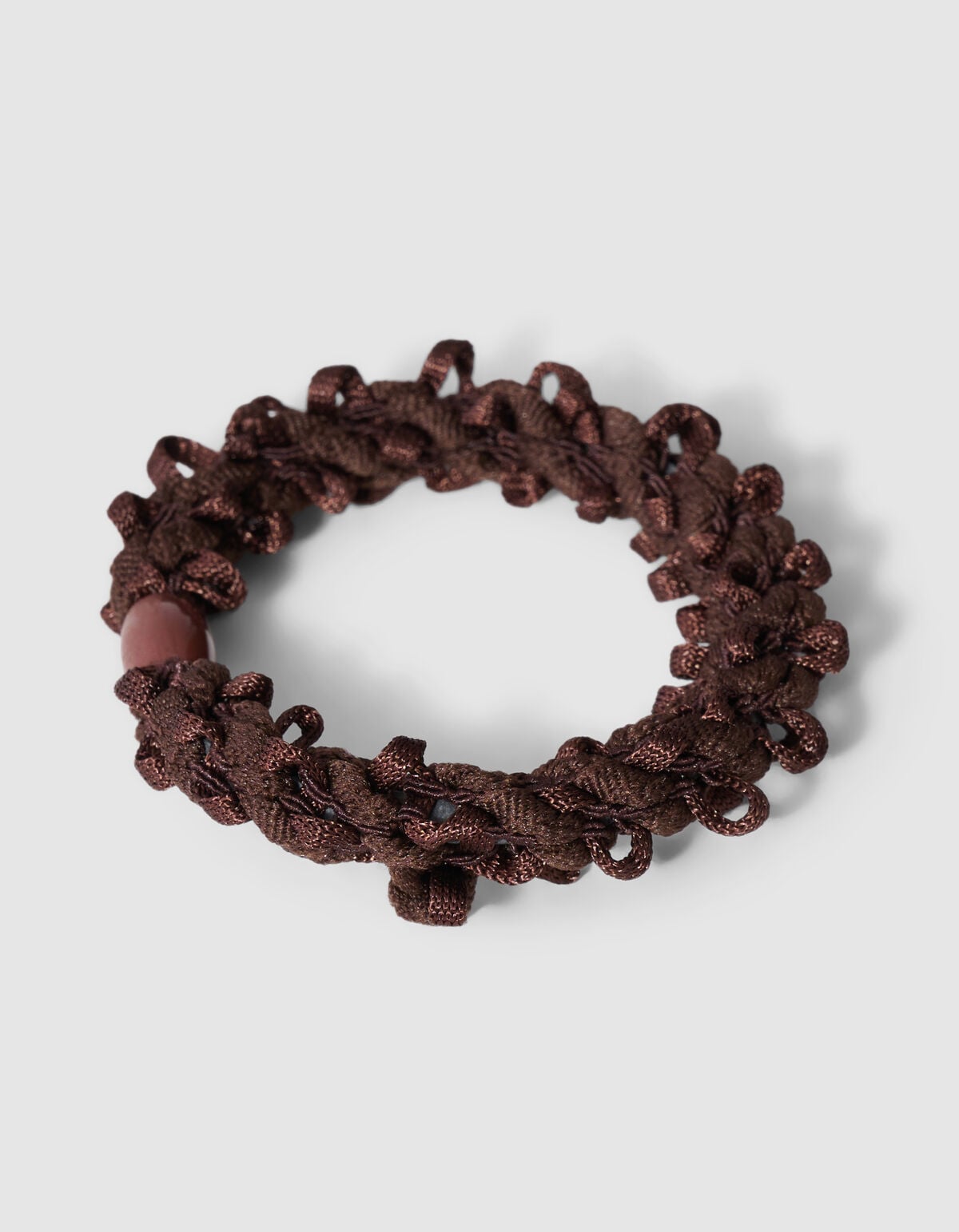 Messy Haarelastiek Bruin SHOEBY ACCESSOIRES