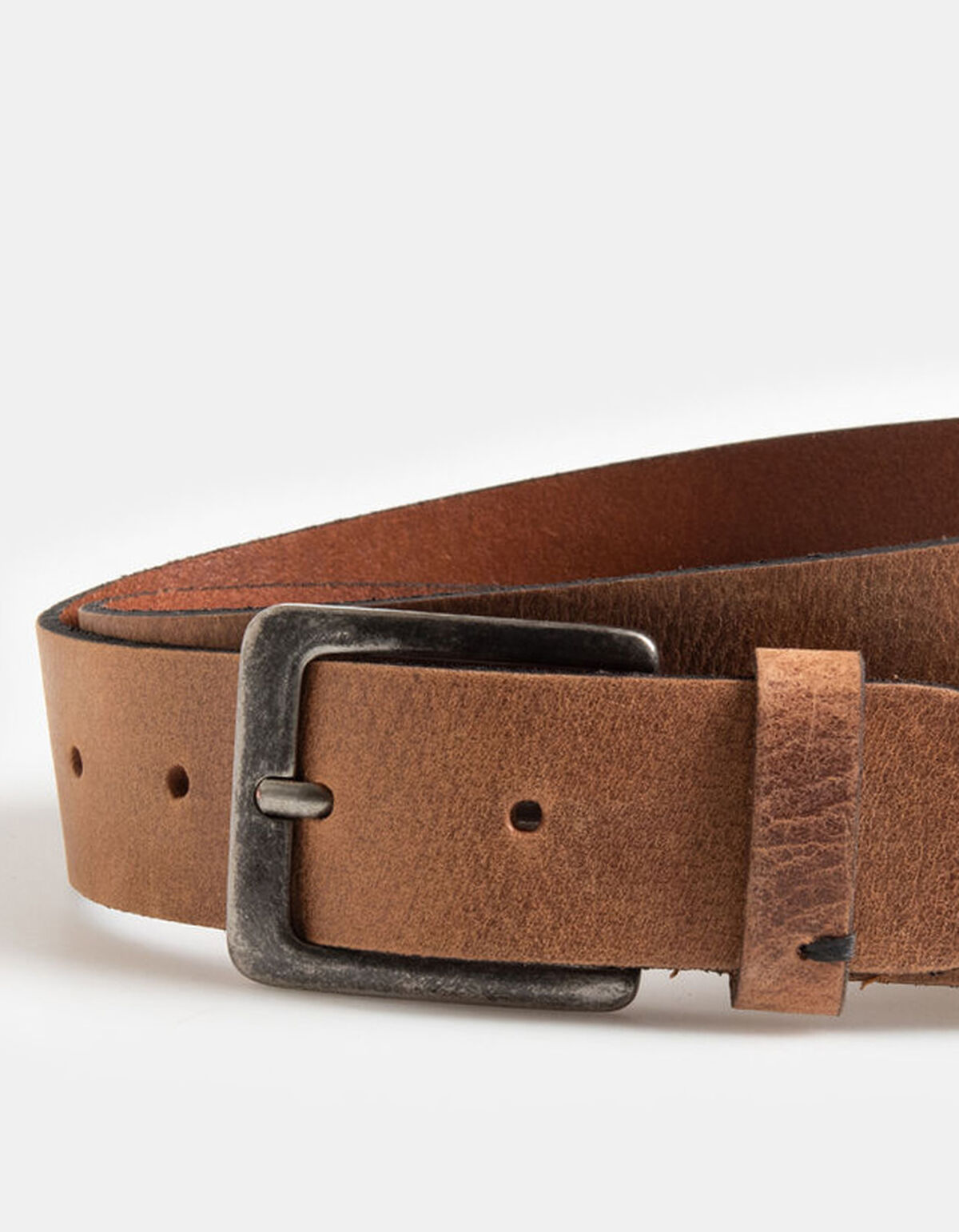 Leren Riem Bruin SHOEBY ACCESSOIRES