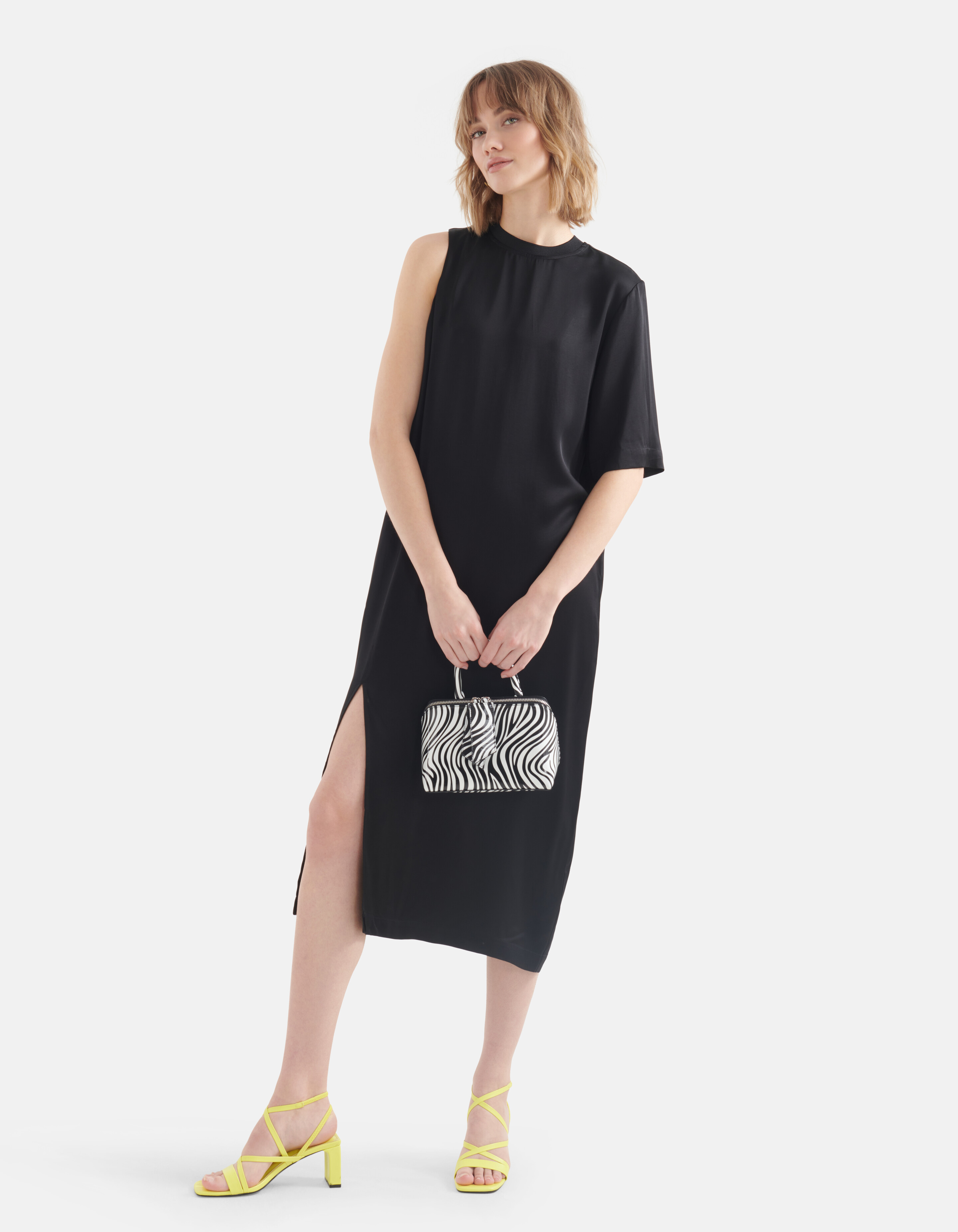 Mini Zebra Tas Zwart/Wit SHOEBY ACCESSOIRES