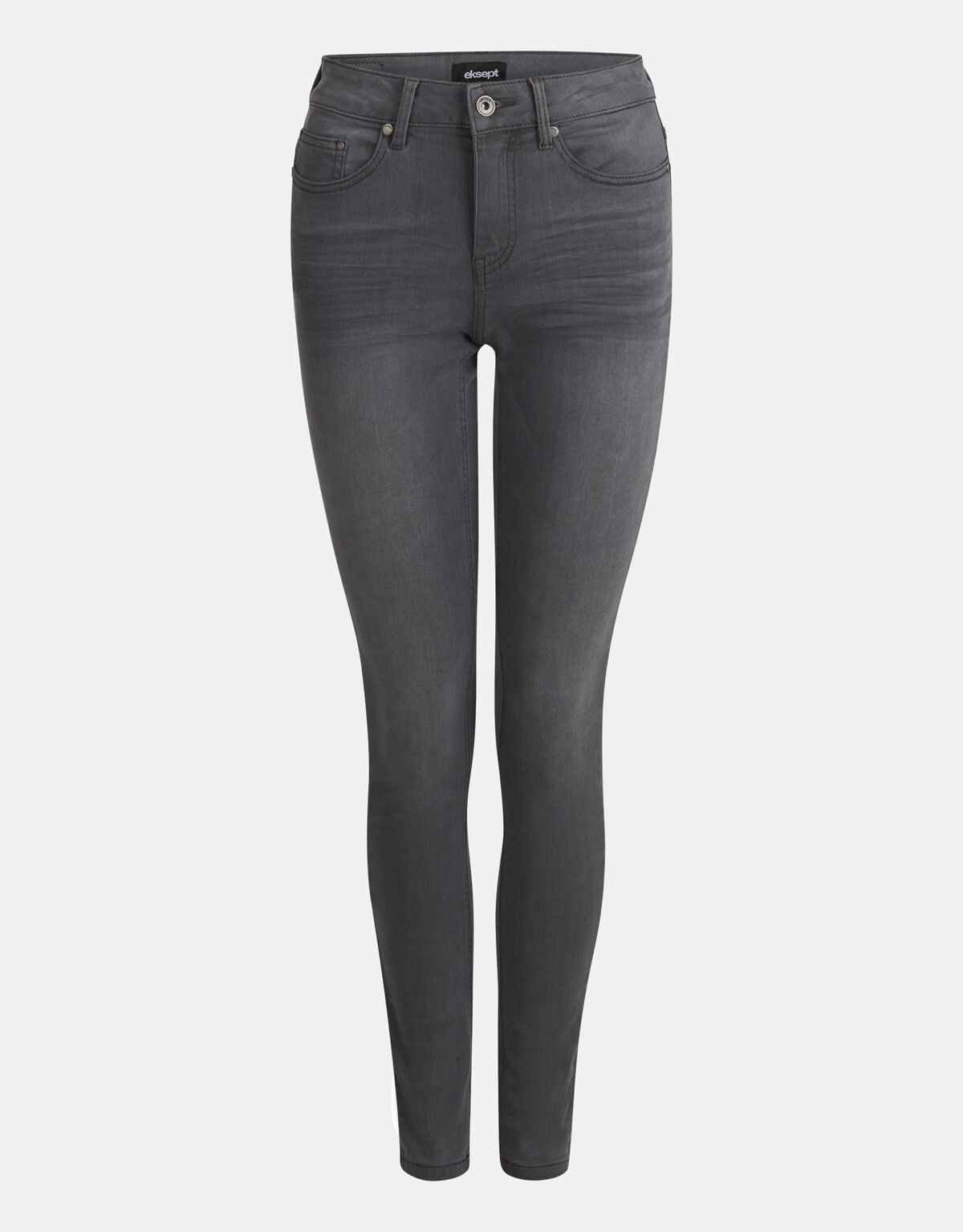 Skinny Jeans Grijs L34 Eksept