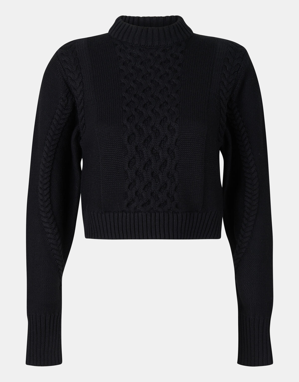 Cropped Cable Knit SHOEBY WOMEN
