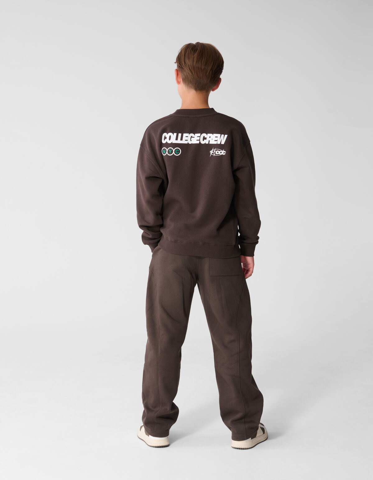 Barrel Fit Jogger Bruin SHOEBY BOYS