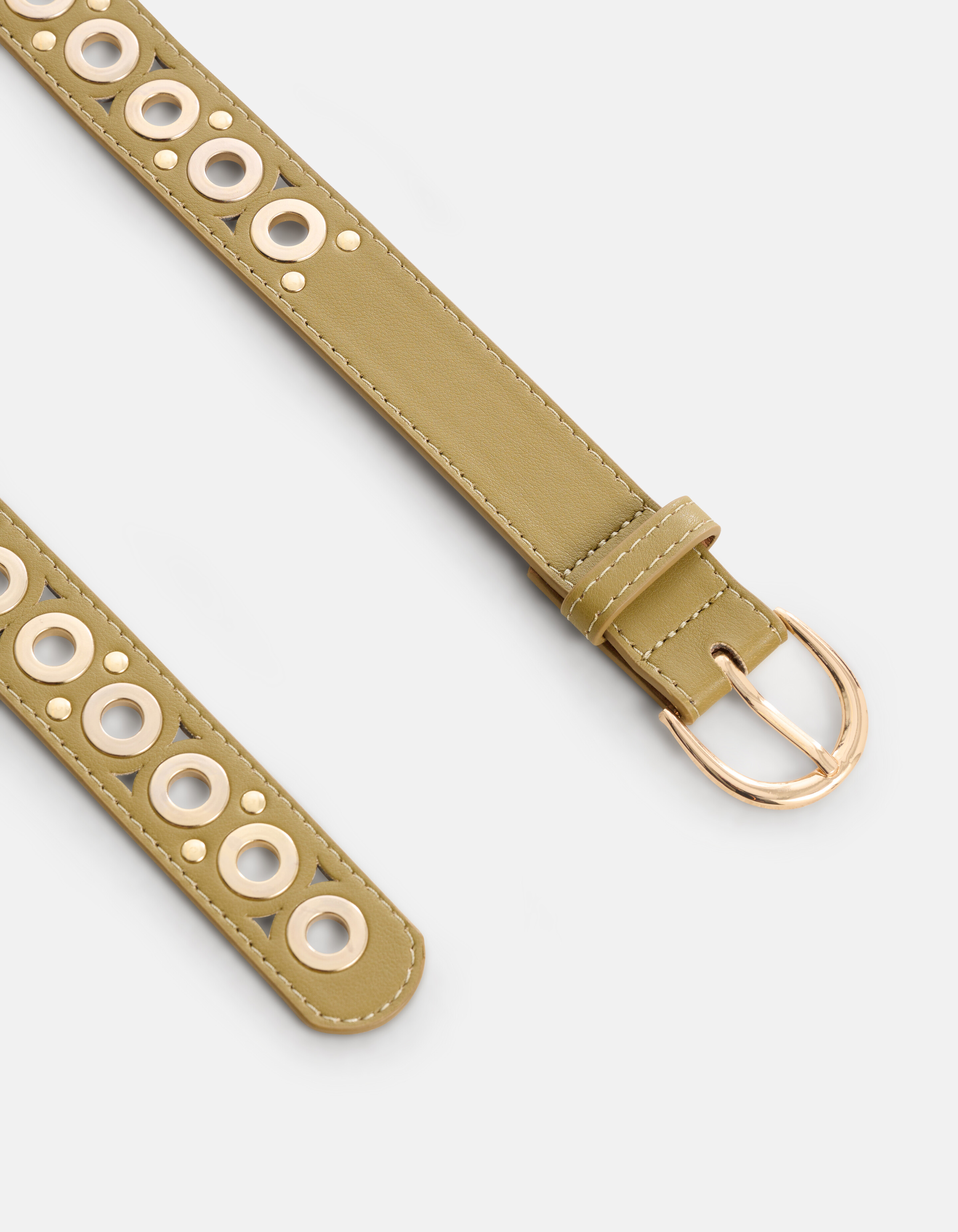 Eyelet Riem Donkergroen SHOEBY ACCESSOIRES