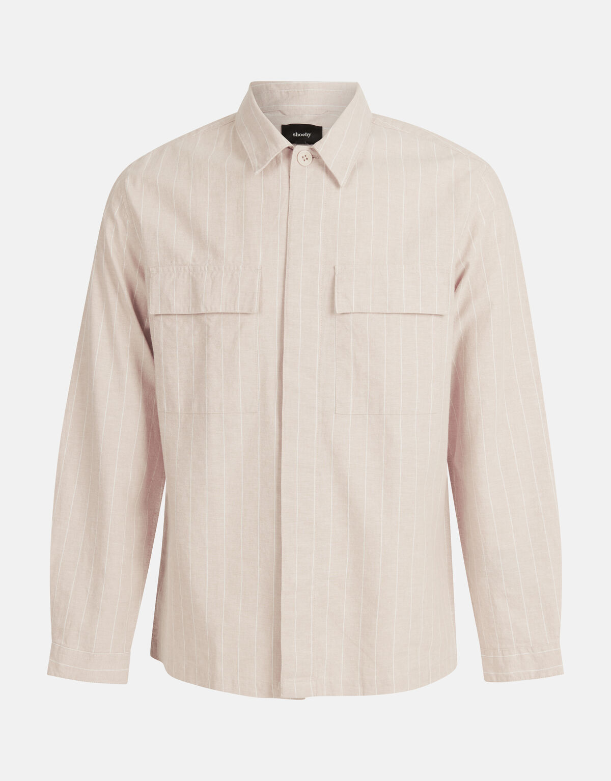Linnen Overshirt Beige SHOEBY MEN
