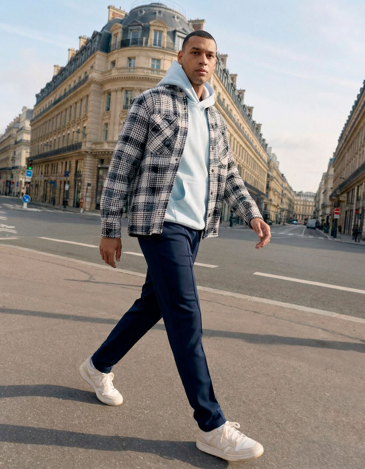 Pique Regular Fit Broek Donkerblauw SHOEBY MEN