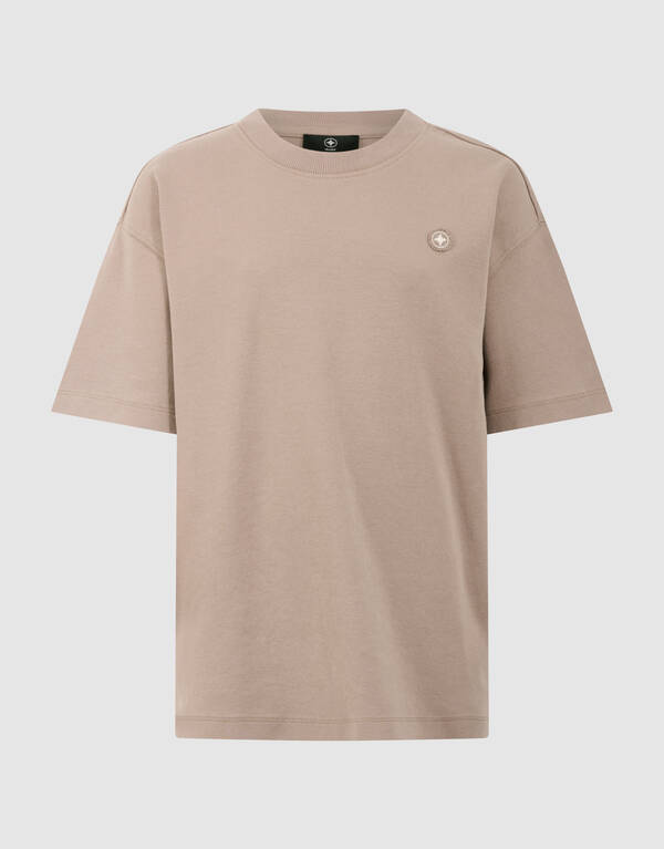 Spark Washed T-shirt Taupe SHOEBY BOYS
