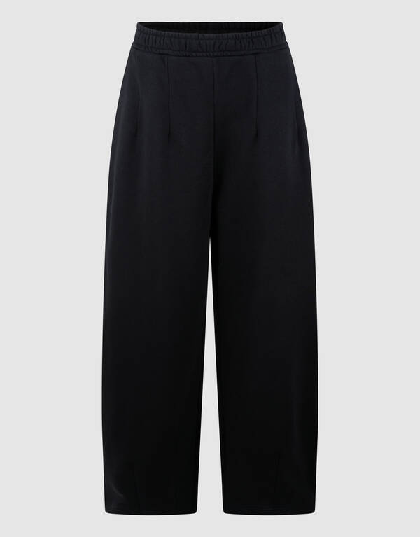 Loose Fit Sweat Broek Zwart SHOEBY WOMEN