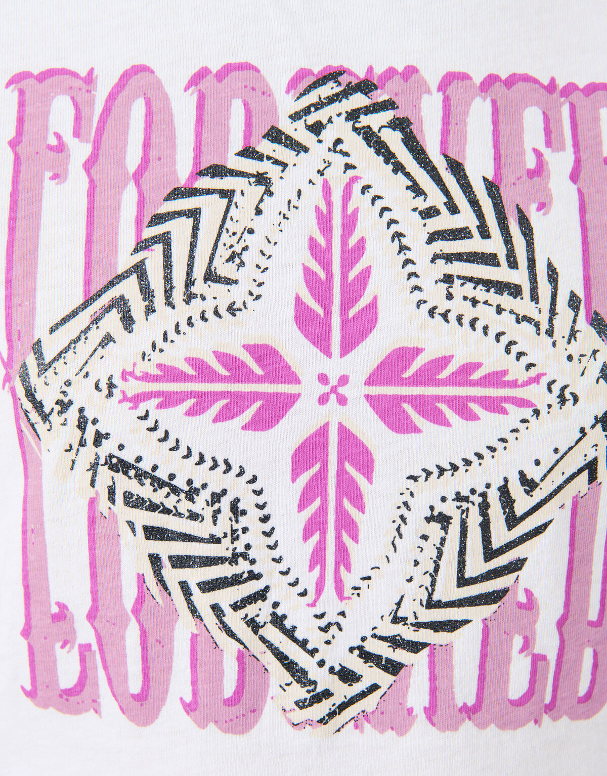 Artwork T-shirt Wit SHOEBY GIRLS