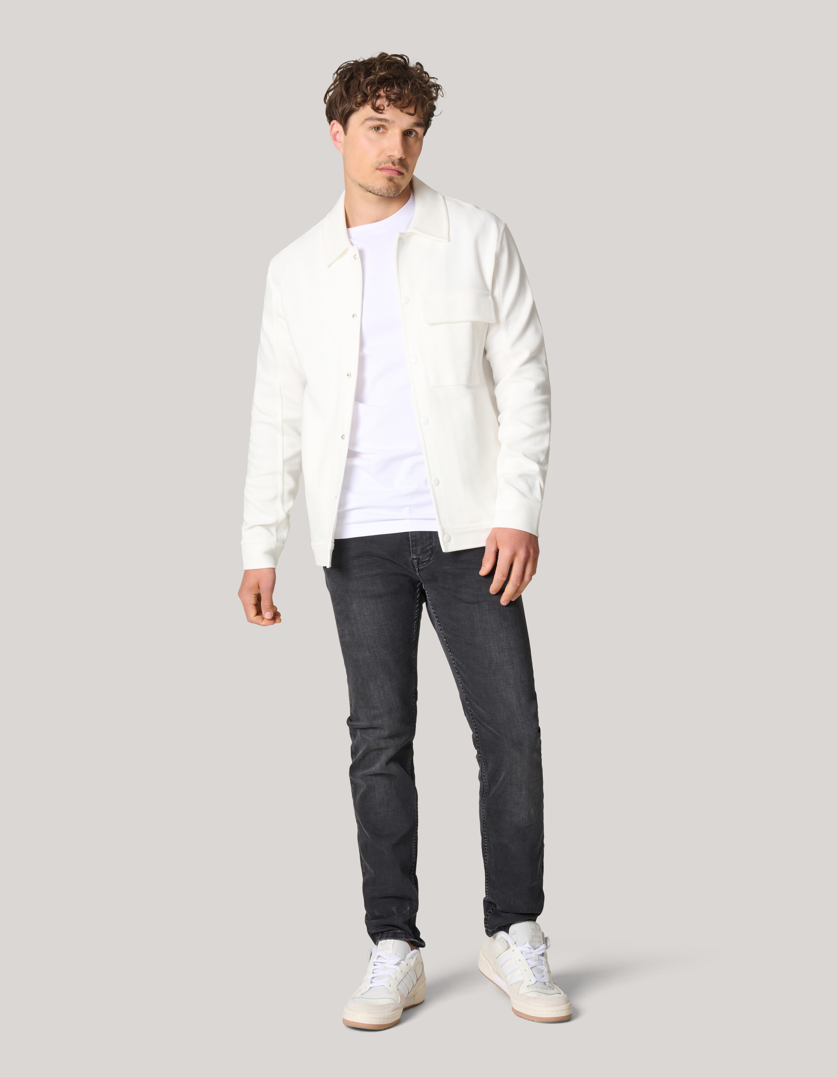 Structuur Jack Gebroken Wit SHOEBY MEN