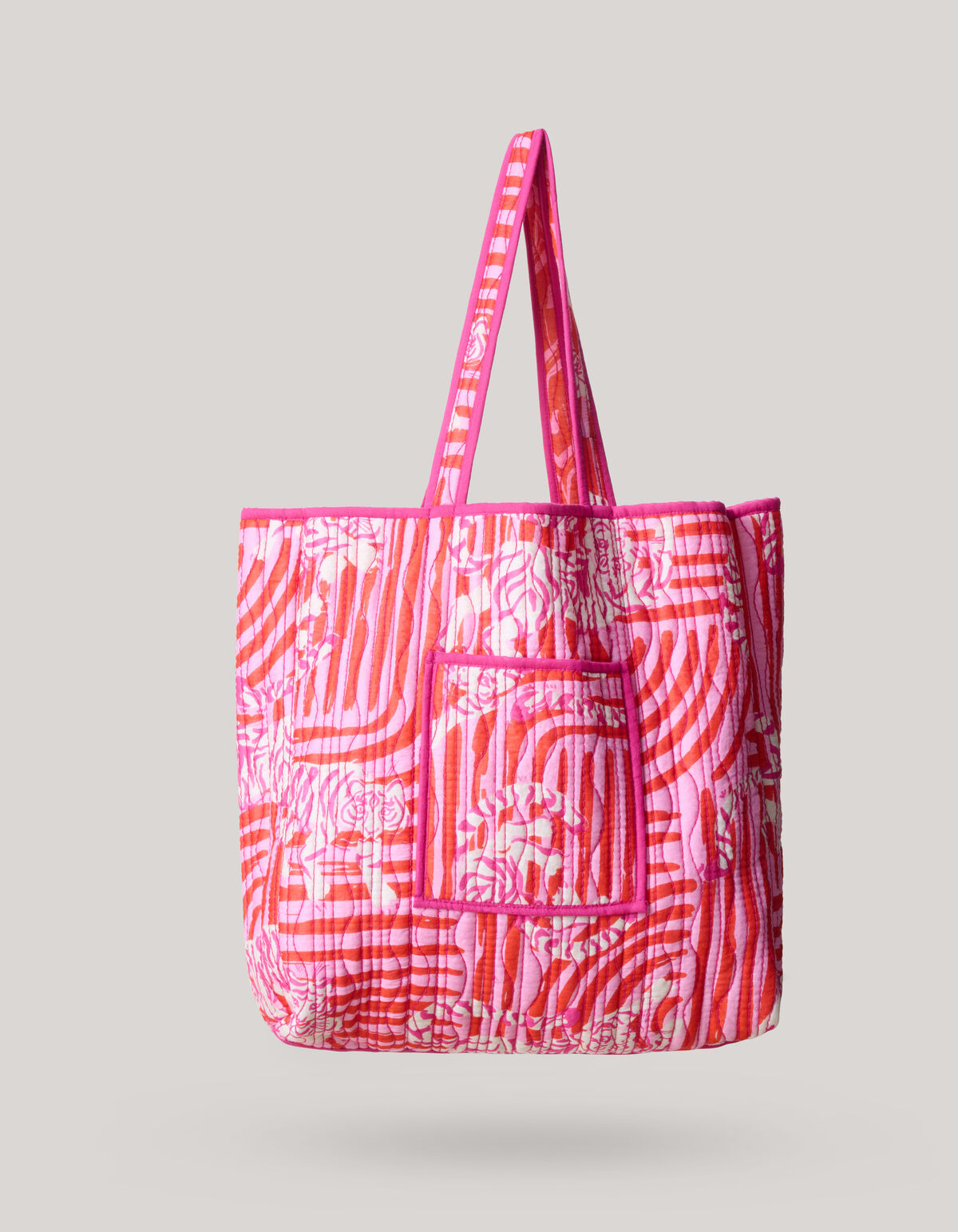 Reversible Printed Shopper Oranje SHOEBY ACCESSOIRES