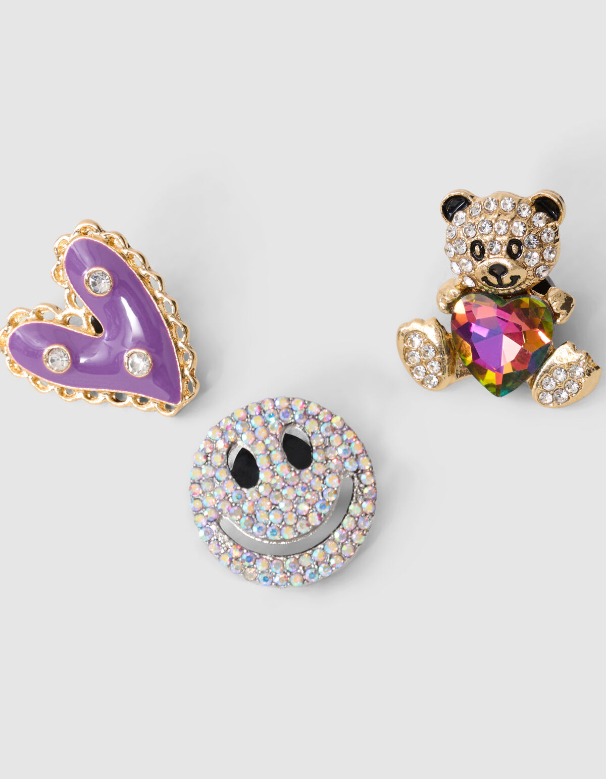 Fantasy Broche Set Paars SHOEBY ACCESSOIRES