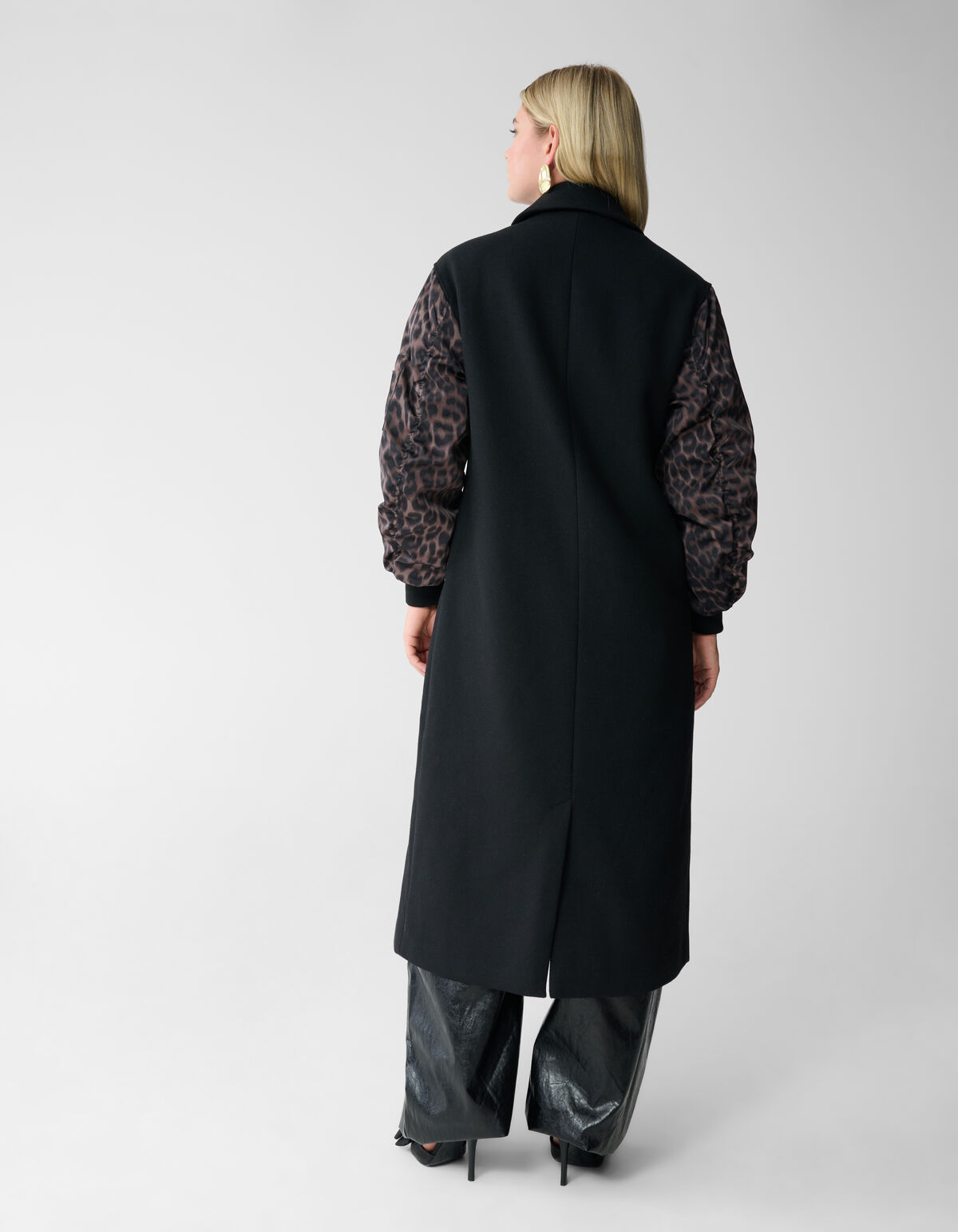 Jacquard Combi Bomber Jas Zwart SHOEBY WOMEN