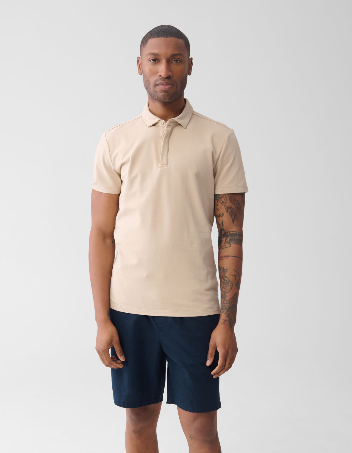 Jersey Polo Zand SHOEBY MEN