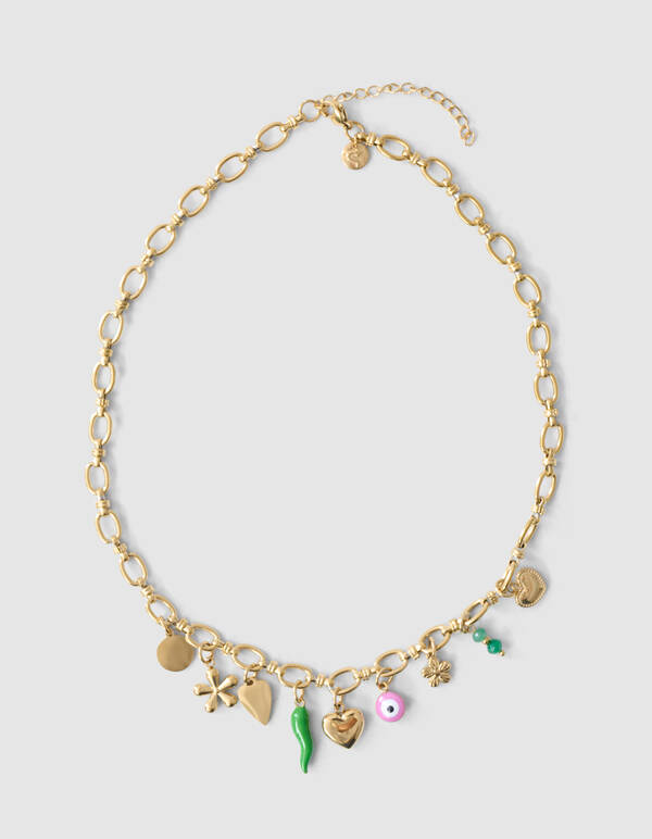 Vintage Charm Ketting Goud SHOEBY ACCESSOIRES