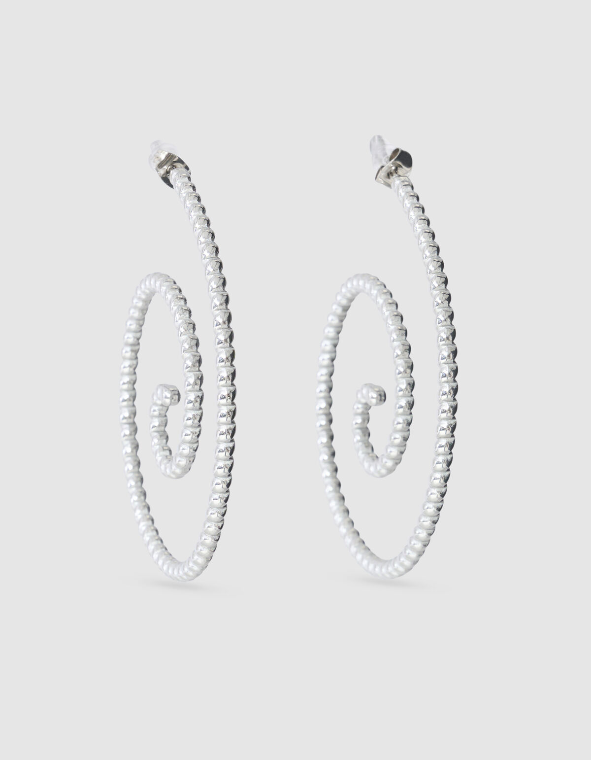 Spiral Oorbellen Zilver SHOEBY ACCESSOIRES