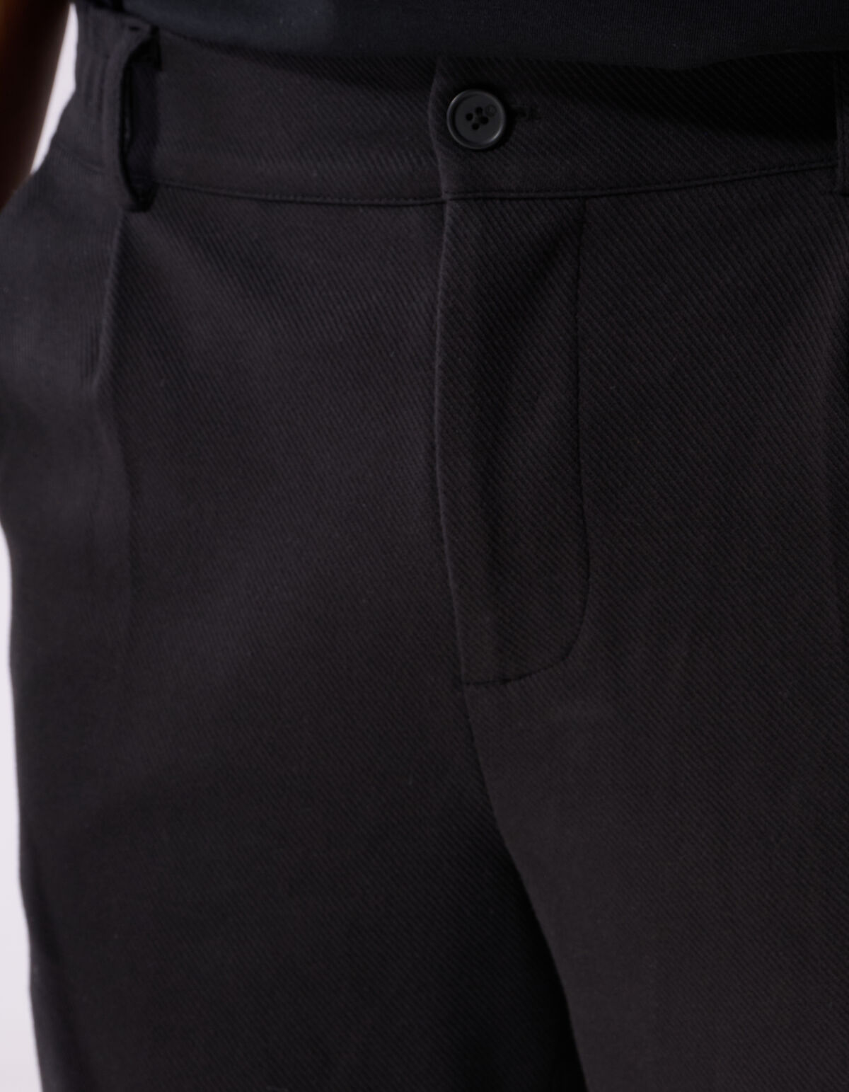 Structuur Broek Zwart SHOEBY MEN