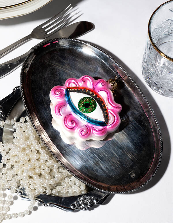 Cloudy Eye Kerstbal Multicolor By Fred SHOEBY ACCESSOIRES