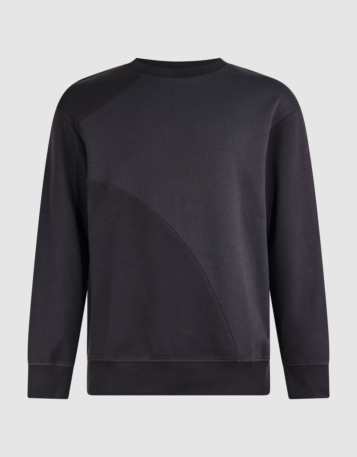 Big Sparkle Sweater Donkergrijs SHOEBY MEN