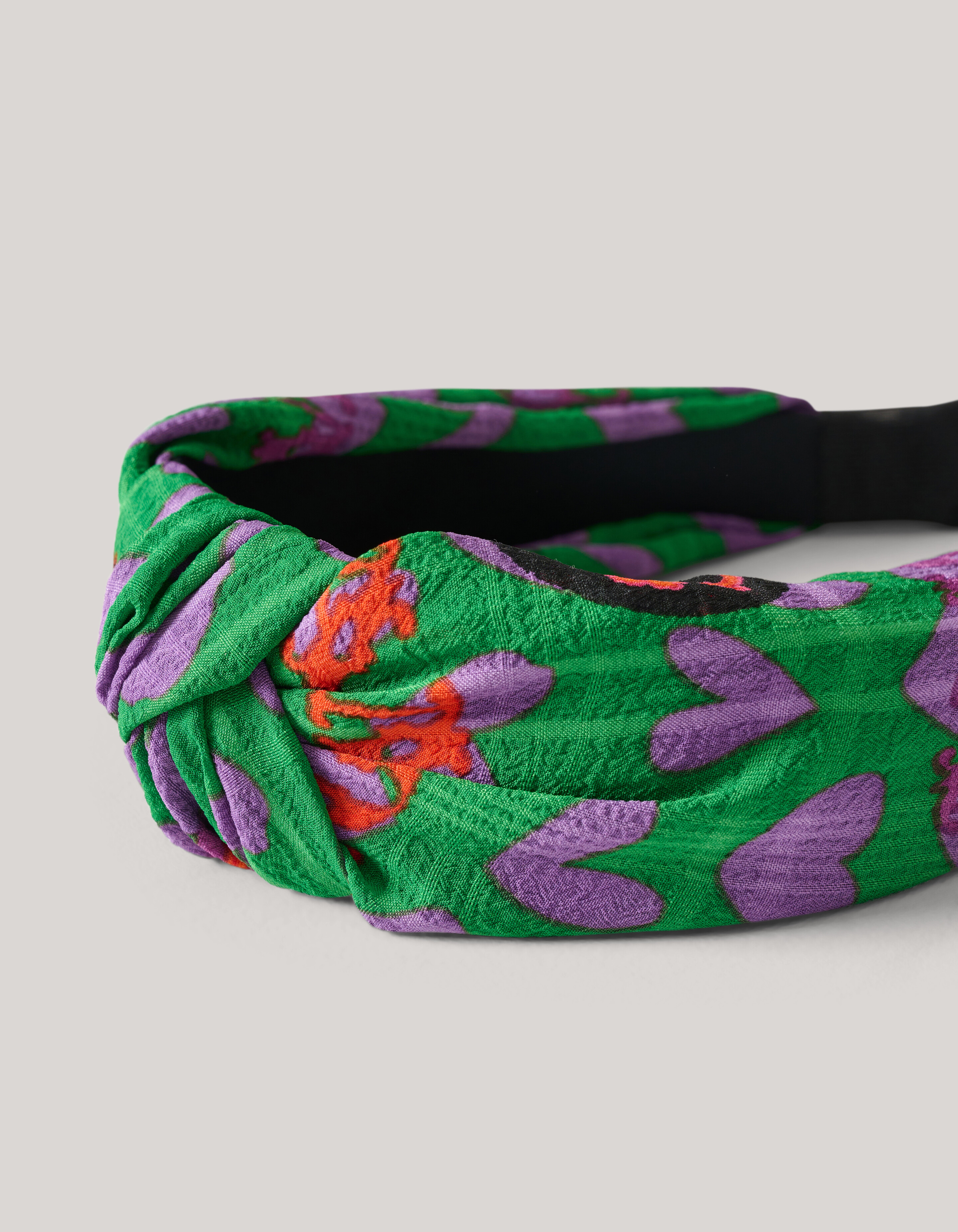 Printed Haarband Groen SHOEBY ACCESSOIRES